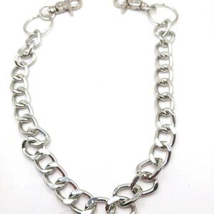 Mens Long   Single Layer  Metal  Wallet  Or Pants   Box Chain 24 Inches